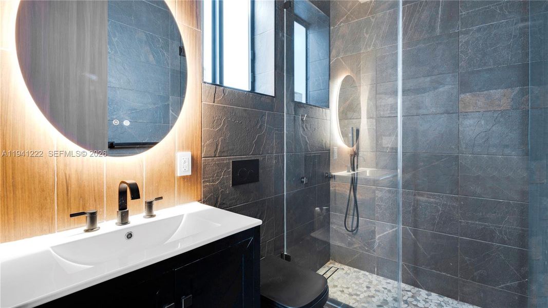 Furnished interior view inside a new home in , Miami (Image 9). Furnished interior view inside a new home in , Miami (Image 9).