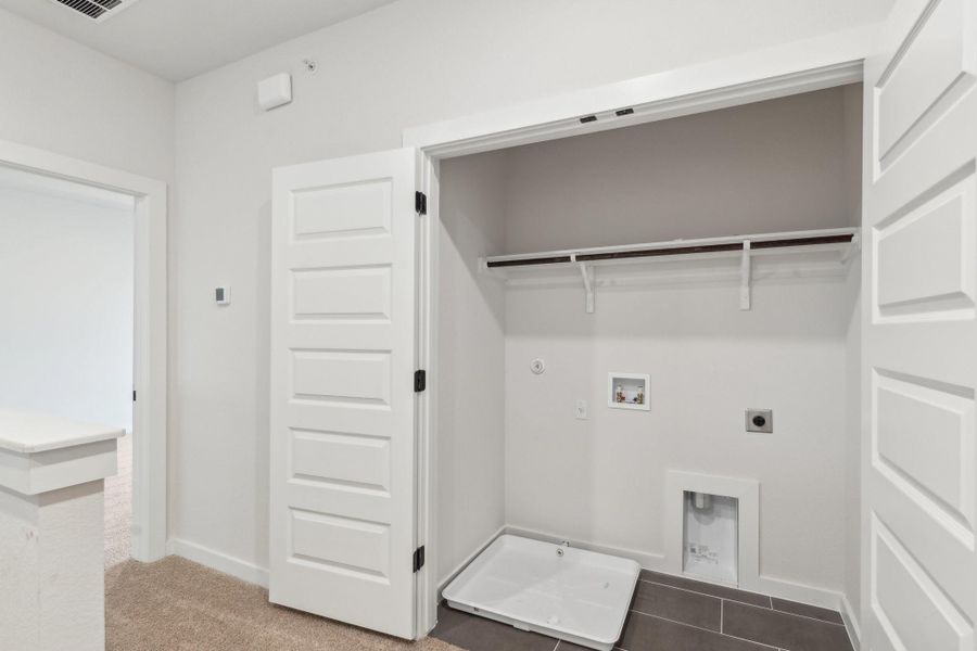 Furnished interior view inside a new home in Townhomes at Gattis, Round Rock (Image 15). Furnished interior view inside a new home in Townhomes at Gattis, Round Rock (Image 15).