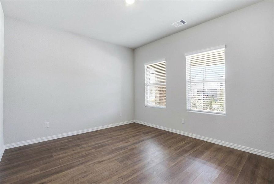 Spacious, unfurnished interior of a new home in Tesoro at Chisholm Trail Ranch, Crowley (Image 26). Spacious, unfurnished interior of a new home in Tesoro at Chisholm Trail Ranch, Crowley (Image 26).