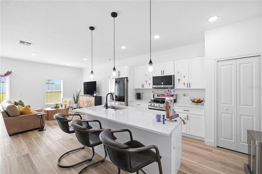 Furnished interior view inside a new home in , Ocala (Image 39).