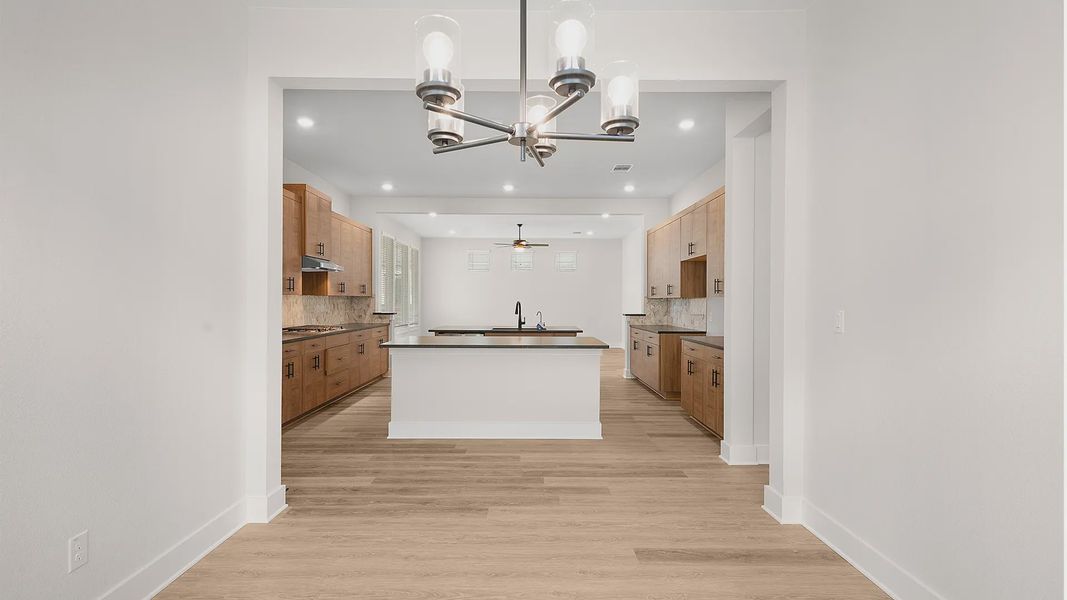 Furnished interior view inside a new home in Broken Oak, Georgetown (Image 9).
