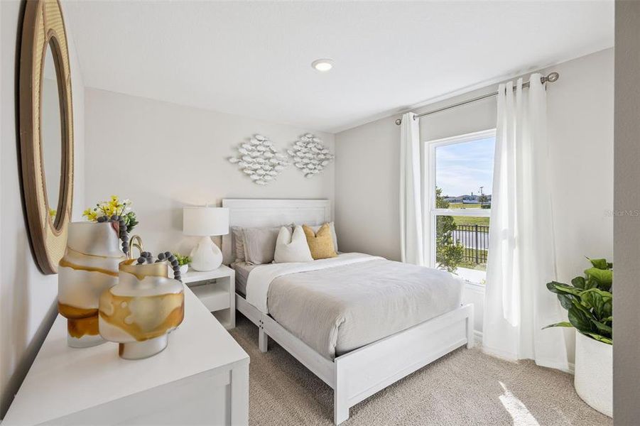 Furnished interior view inside a new home in Hamilton Bluff, Haines City (Image 7).