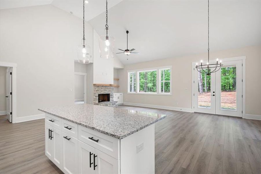 Furnished interior view inside a new home in , Dallas (Image 10).