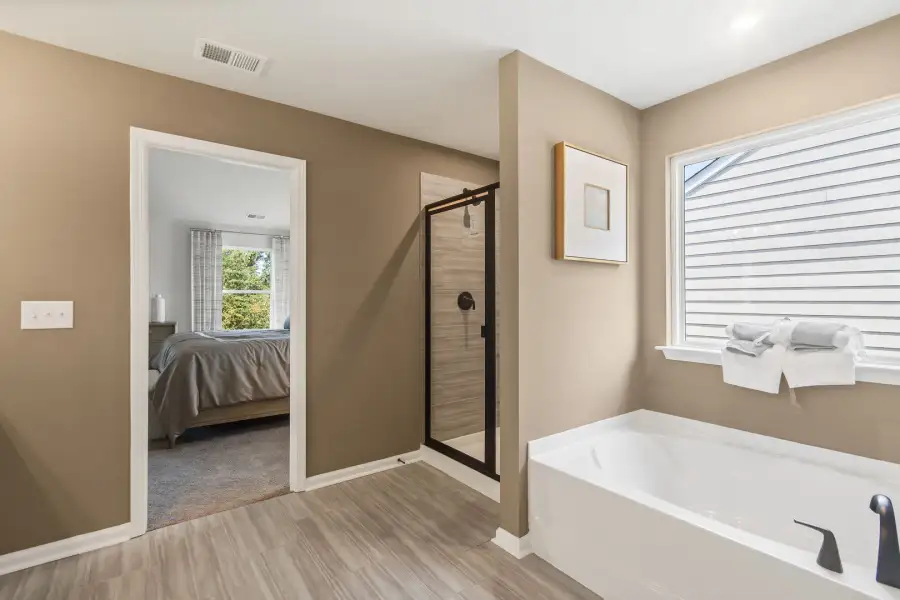 Furnished interior view inside a new home in Bridgeport Single Family Homes, Greenville (Image 35).