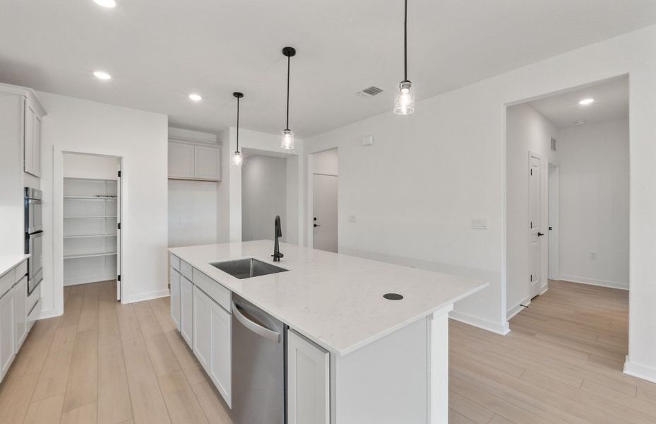 Furnished interior view inside a new home in Woodside, Georgetown (Image 8).