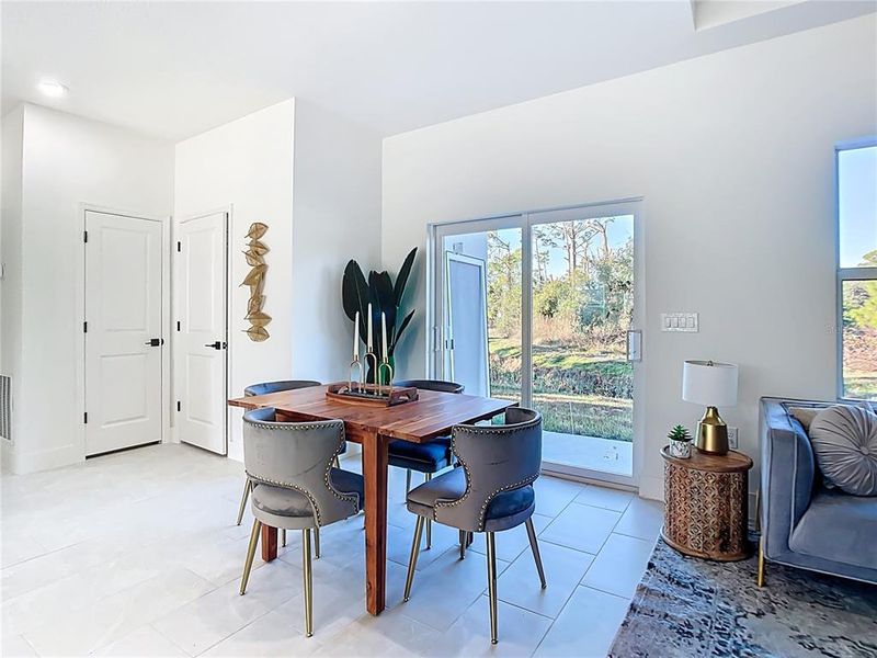 Furnished interior view inside a new home in , Lehigh Acres (Image 15).