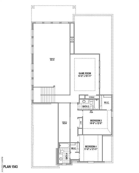 2nd Level Floor Plan