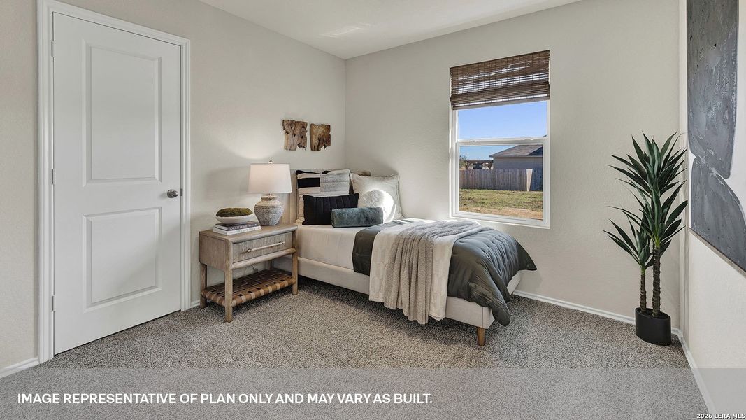Furnished interior view inside a new home in Spring Valley, New Braunfels (Image 10).