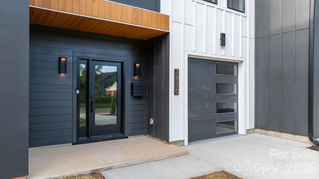 Exterior details and patio area of a home in , Charlotte (Image 32).