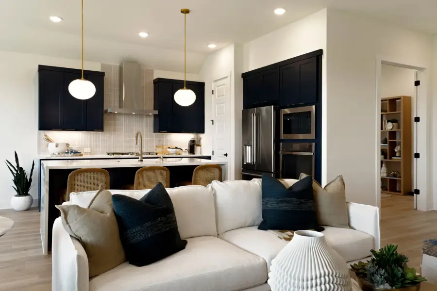 Furnished interior view inside a new home in Lagos Reserve, Manor (Image 9).