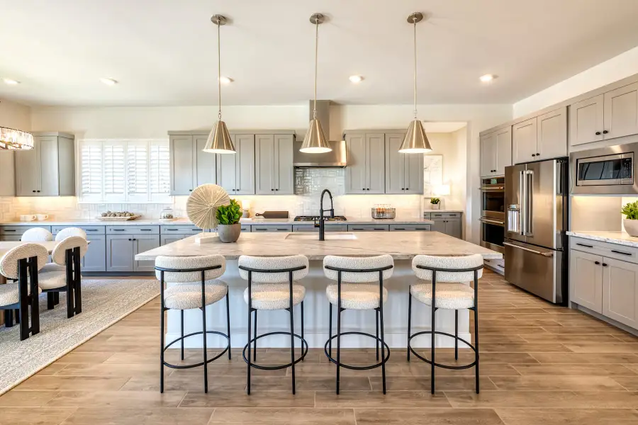 Representative furnished interior of a home built from the Grove 50-3 by Tri Pointe Homes in Soleo, San Tan Valley (Image 4).