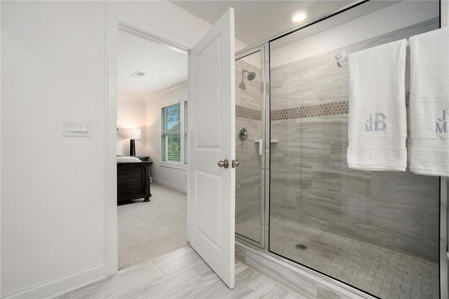 Furnished interior view inside a new home in , Smyrna (Image 18).