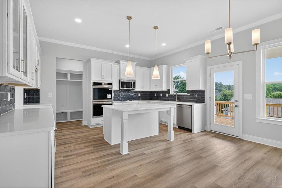 Furnished interior view inside a new home in Traditions Of Braselton, Jefferson (Image 8). Furnished interior view inside a new home in Traditions Of Braselton, Jefferson (Image 8).