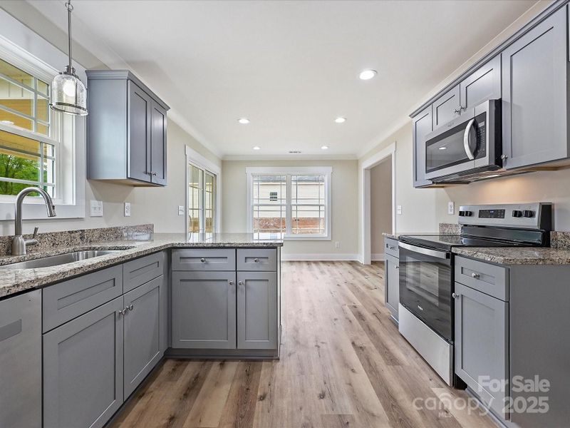 Furnished interior view inside a new home in , York (Image 12).
