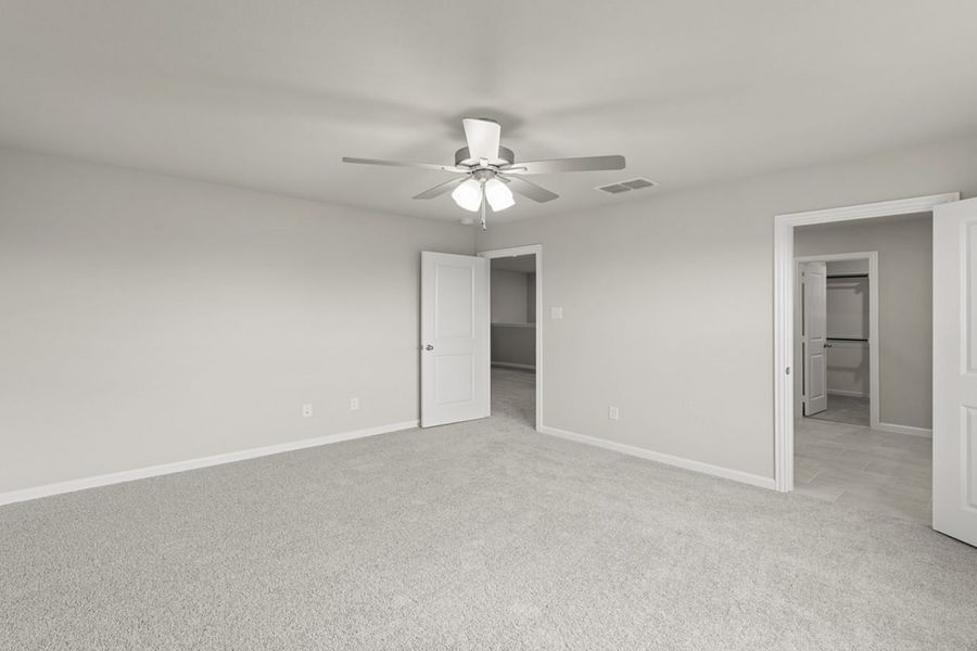 Representative unfurnished interior of a home built from the Montgomery Colony At Pinehurst by Brohn Homes in Colony at Pinehurst, Pinehurst (Image 12).