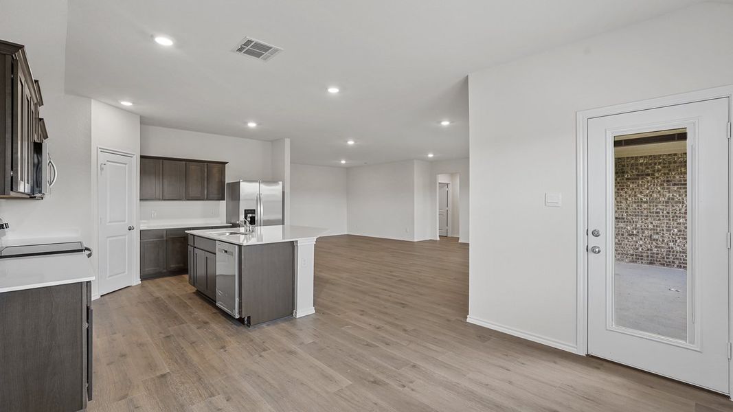 Furnished interior view inside a new home in Waverly Estates, Josephine (Image 6).