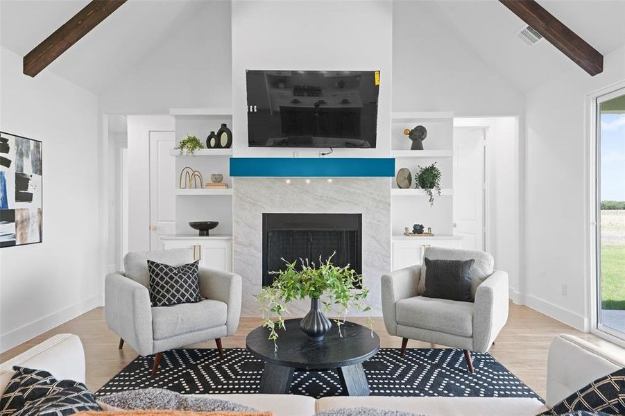 Furnished interior view inside a new home in , Caddo Mills (Image 5).