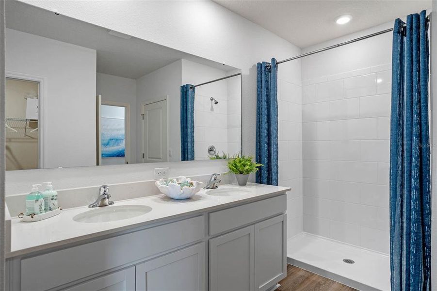 Furnished interior view inside a new home in Fountain View, Ormond Beach (Image 36).