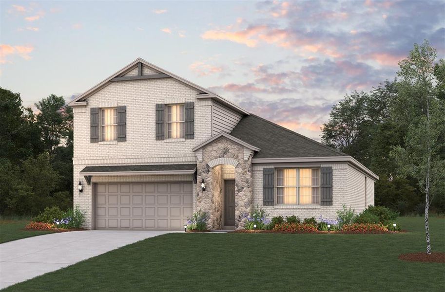 Beazer Homes Wildcat Ranch Berkshire floorplan. Beazer Homes Wildcat Ranch Berkshire floorplan.