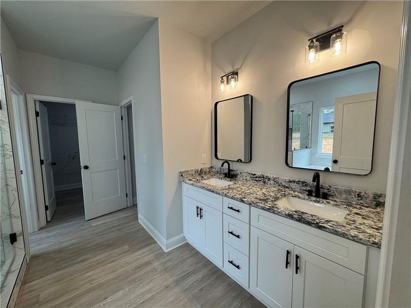 Furnished interior view inside a new home in , Toccoa (Image 7).