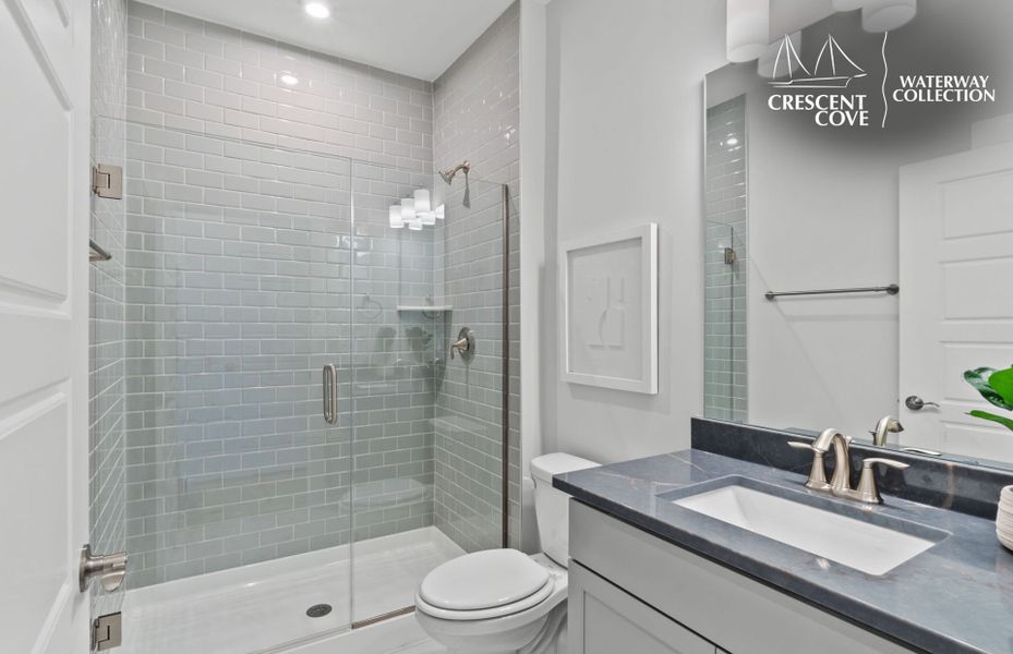 Representative furnished interior of a home built from the Stellar - Waterway Collection by Pulte Homes in Crescent Cove, Myrtle Beach (Image 12).