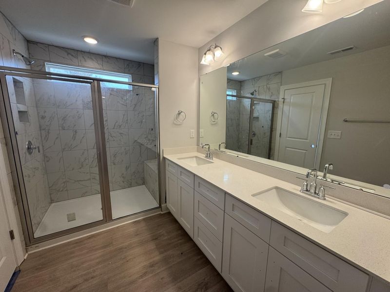 Furnished interior view inside a new home in Harrisburg Village Townhomes, Harrisburg (Image 5).