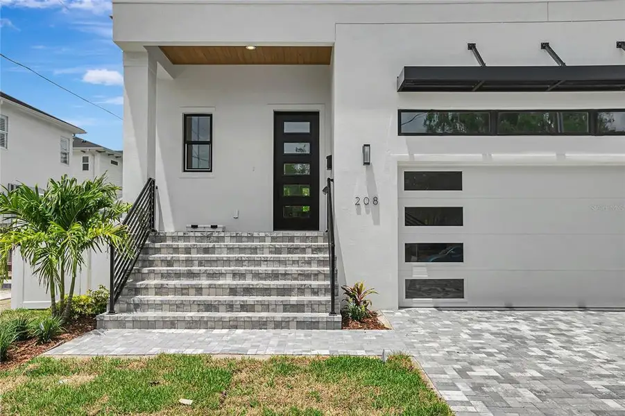 Exterior details and patio area of a home in , Tampa (Image 34).
