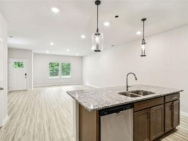 Furnished interior view inside a new home in , Conyers (Image 10).