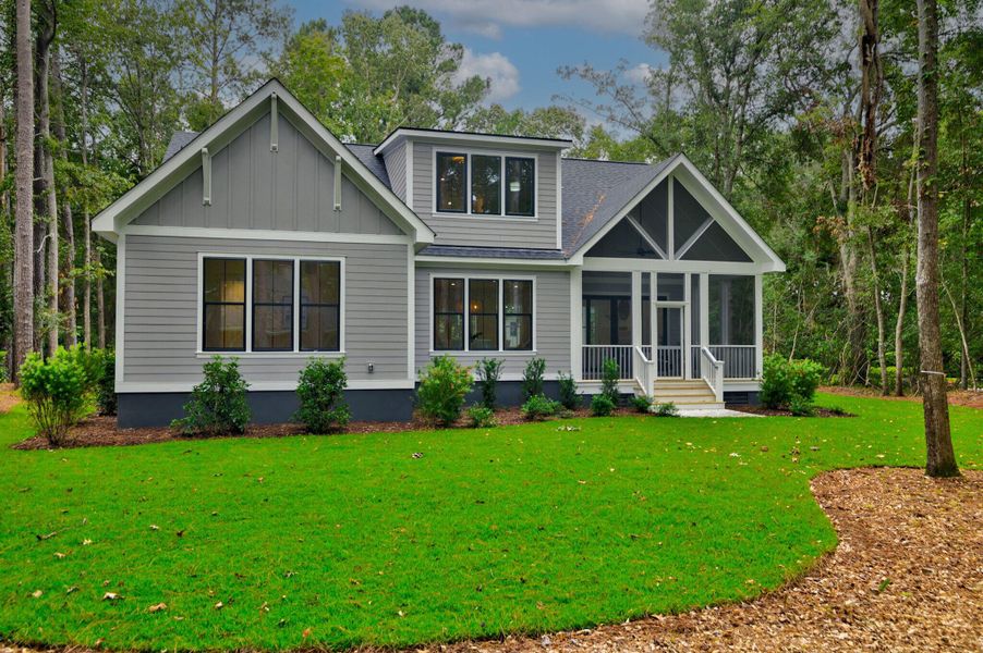 Front exterior of a new home in , Hollywood, SC, highlighting curb appeal (Image 1).