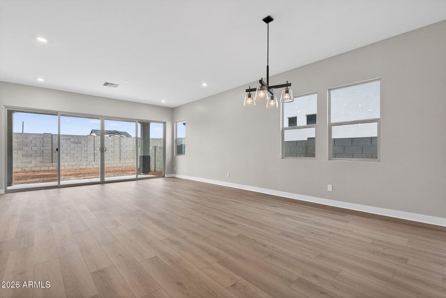 2) DINING TO GREAT ROOM