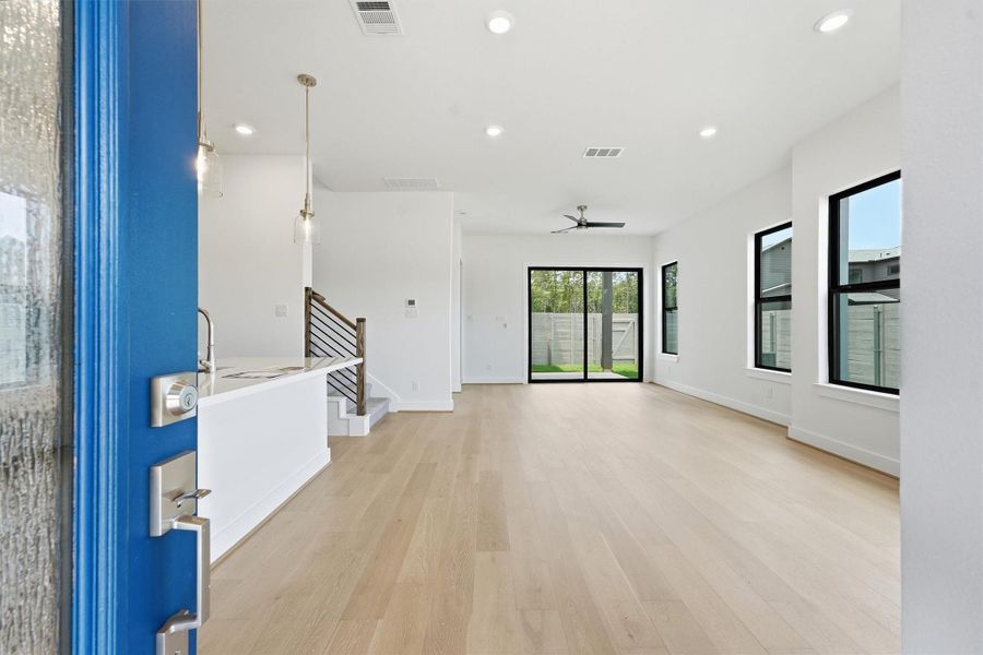 Spacious, unfurnished interior of a new home in Two Step Farm, Montgomery (Image 12). Spacious, unfurnished interior of a new home in Two Step Farm, Montgomery (Image 12).