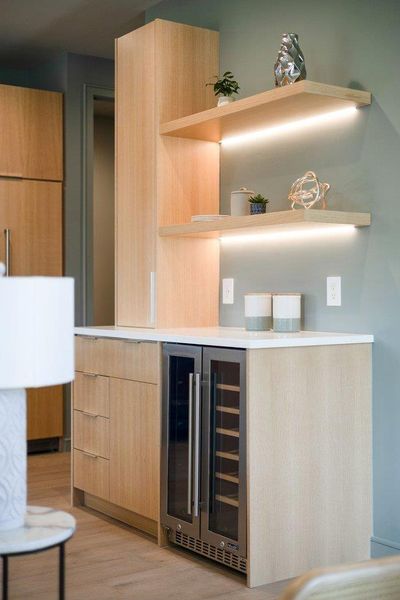 A separate indoor bar area allows you to constantly have cold beer, wine  and Waterloo ready to go.