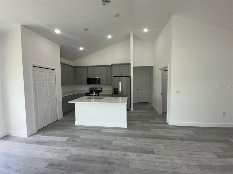 Furnished interior view inside a new home in , Ocala (Image 2).