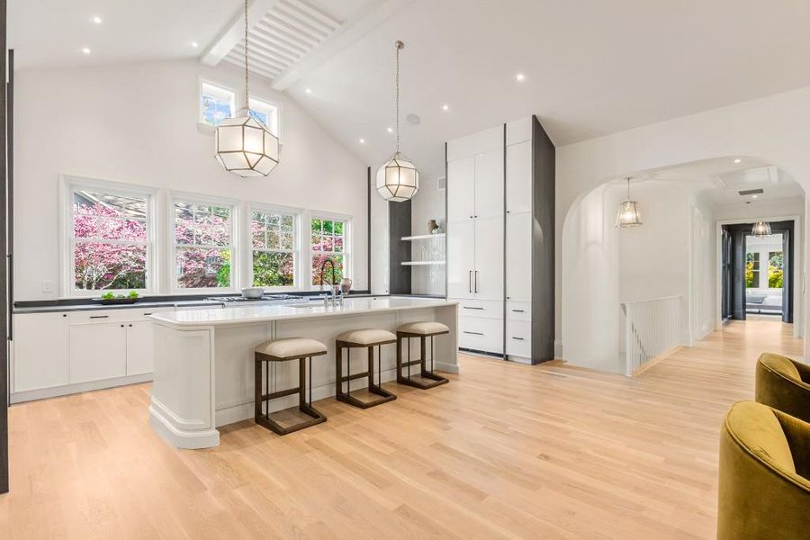 Furnished interior view inside a new home in , Atlanta (Image 13).