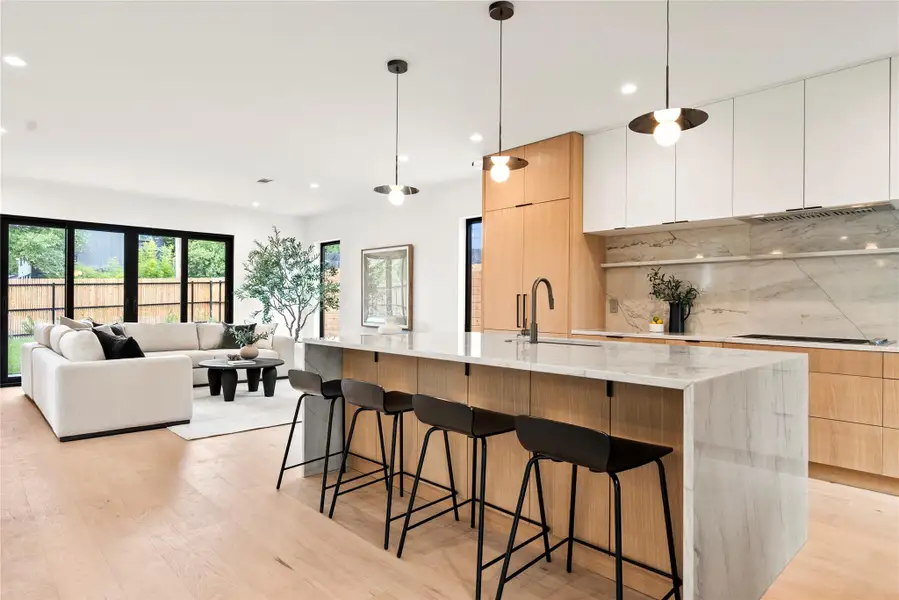 Furnished interior view inside a new home in , Austin (Image 14).