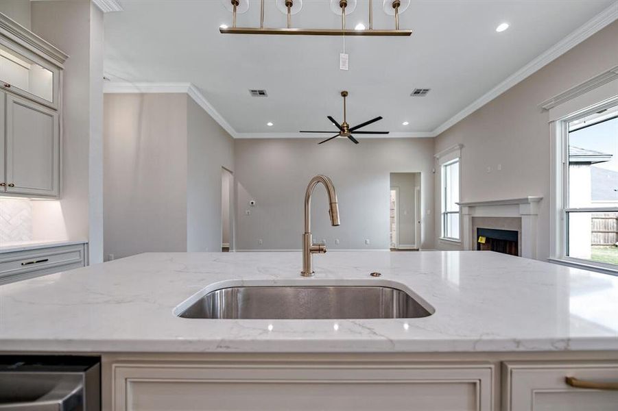Close-up of interior finishes inside a home in , Waco (Image 20).