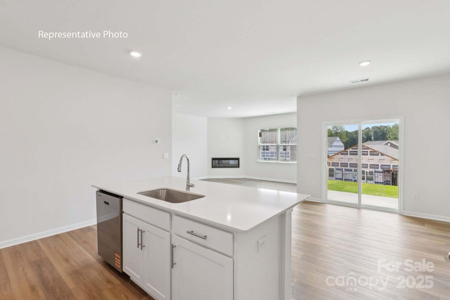 Furnished interior view inside a new home in Sonoma Hills, Charlotte (Image 5).