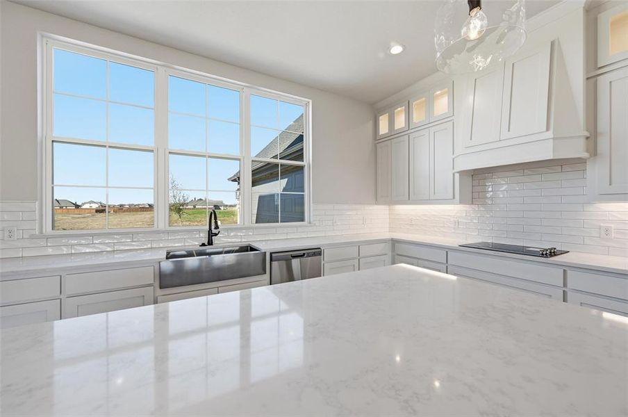 Furnished interior view inside a new home in Coyote Crossing, Godley (Image 14). Furnished interior view inside a new home in Coyote Crossing, Godley (Image 14).