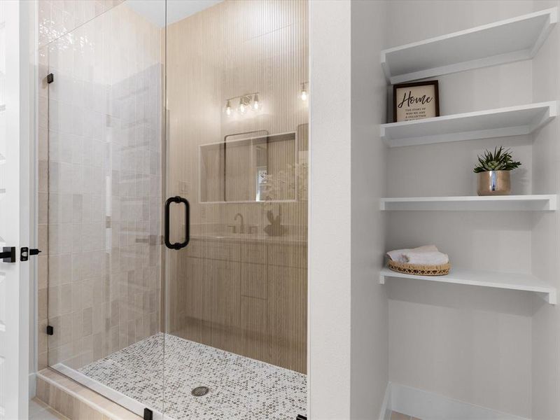 Furnished interior view inside a new home in , Fort Worth (Image 15).