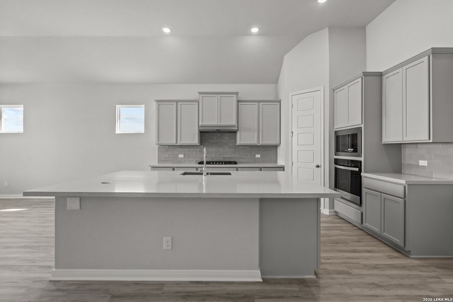 Furnished interior view inside a new home in Ladera, San Antonio (Image 9).