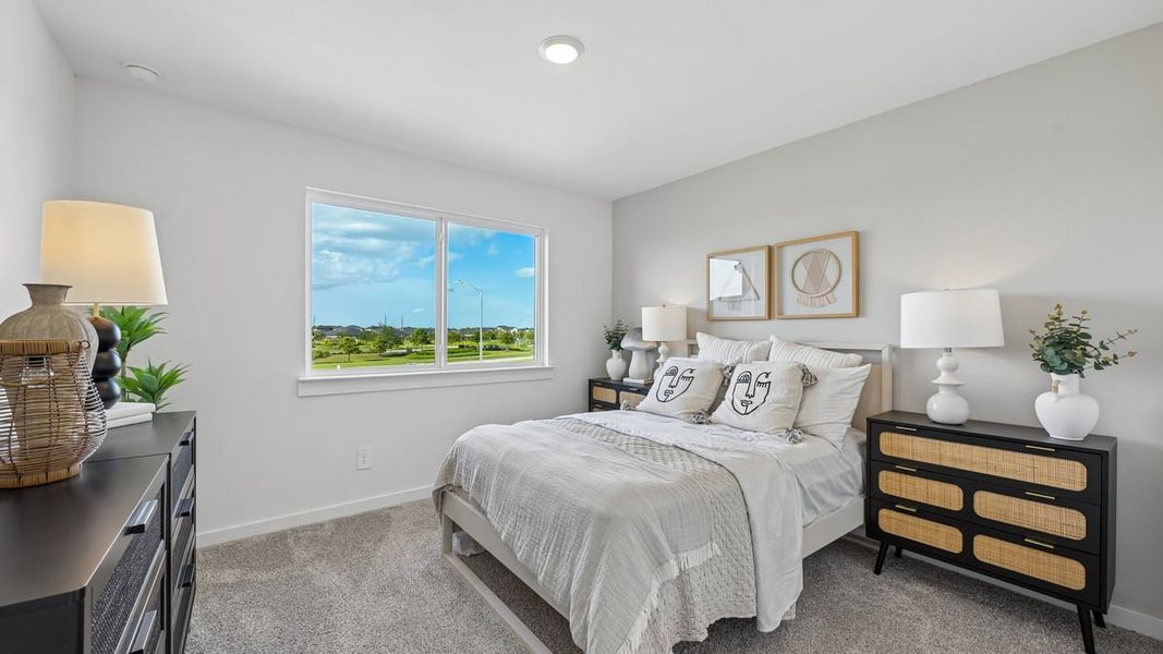 Furnished interior view inside a new home in Evergreen, Rosenberg (Image 24).