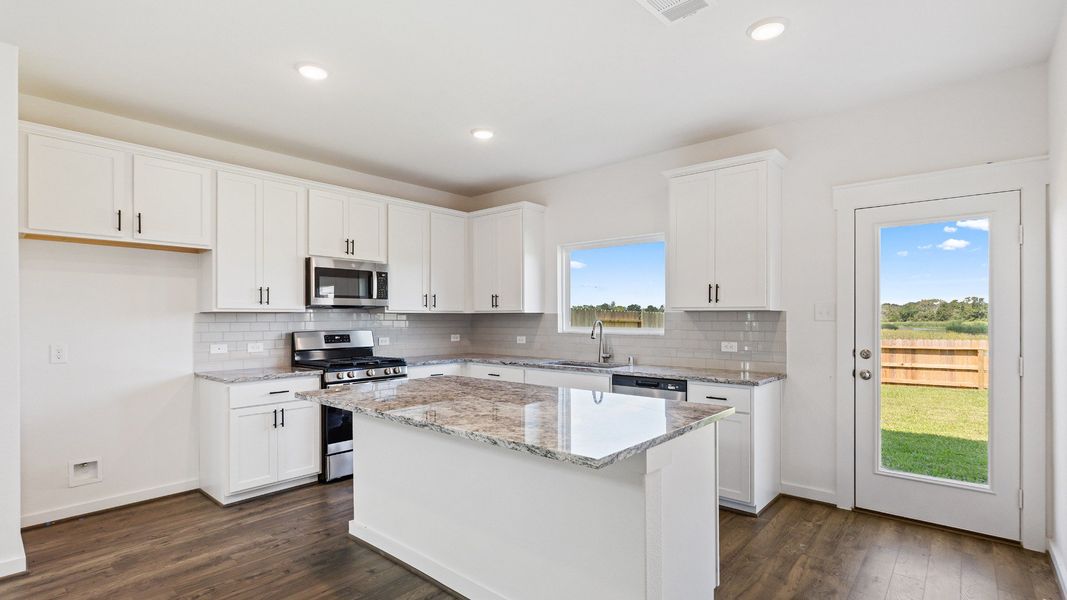 Furnished interior view inside a new home in Mostyn Springs, Magnolia (Image 6).