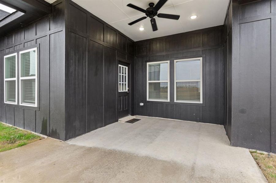 Exterior details and patio area of a home in , Greenville (Image 24).