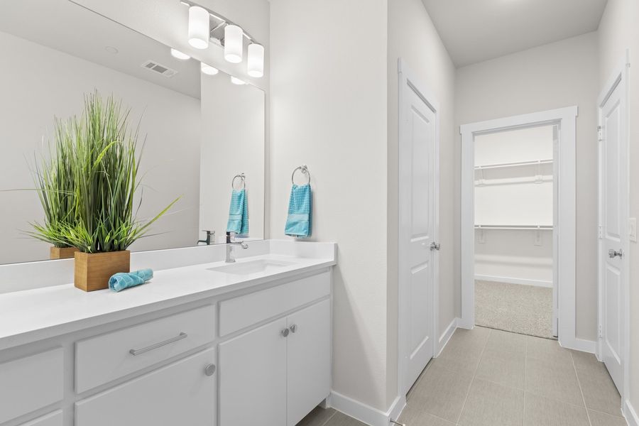 Furnished interior view inside a new home in Wildridge, Oak Point (Image 19).