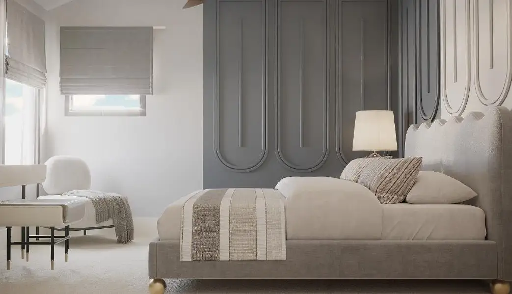Furnished interior view inside a new home in , Jonestown (Image 29).