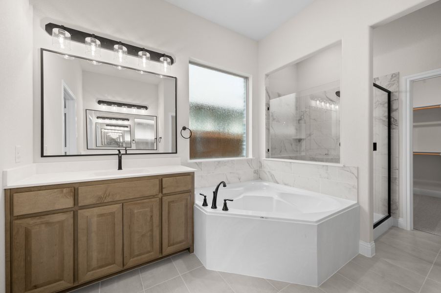 Furnished interior view inside a new home in Mockingbird Hills - Signature Series, Joshua (Image 8).
