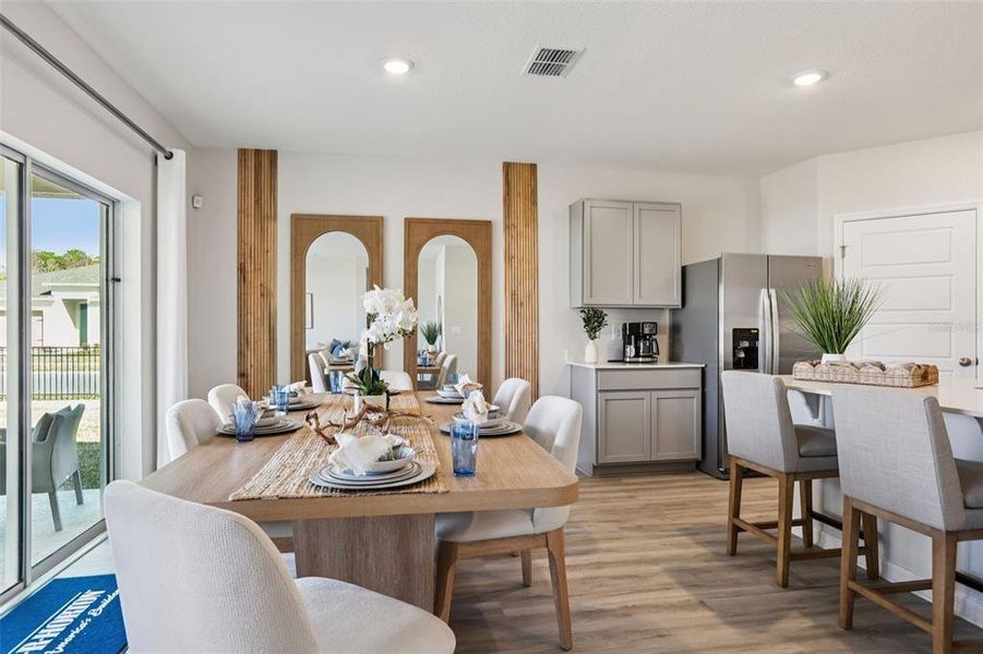 Furnished interior view inside a new home in , Lakeland (Image 12). Furnished interior view inside a new home in , Lakeland (Image 12).