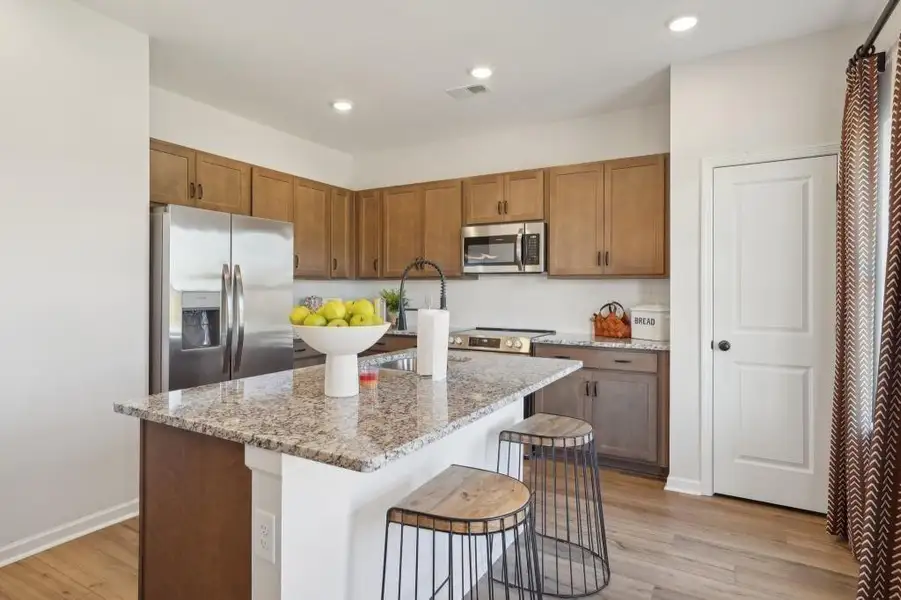 Furnished interior view inside a new home in North Haven, Rome (Image 16).