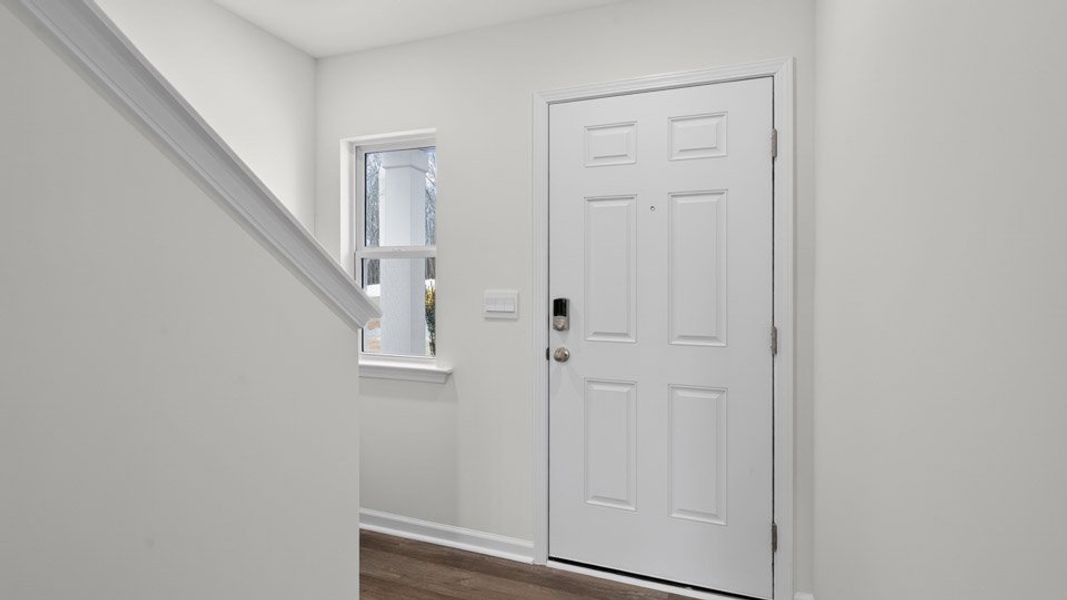 Spacious, unfurnished interior of a new home in Wilson's Ridge, Wilson's Mills (Image 8). Spacious, unfurnished interior of a new home in Wilson's Ridge, Wilson's Mills (Image 8).