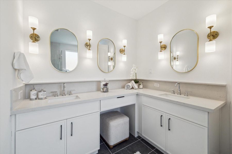 Furnished interior view inside a new home in , Houston (Image 13).